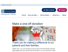 Tablet Screenshot of community.sah.org.uk